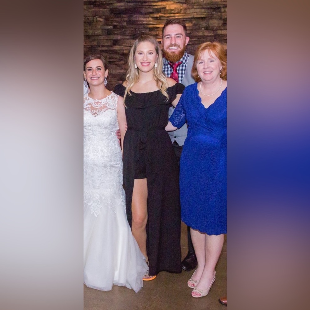 Cold shoulder romper